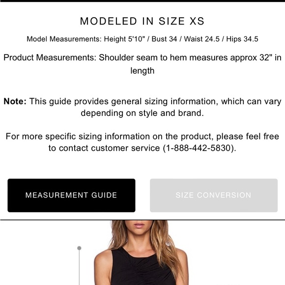 Ruched black dress - Picture 7 of 7